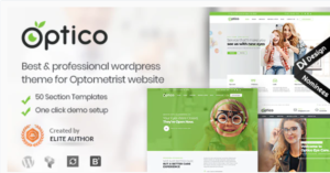 Optico | Optometrist &amp; Eyecare WordPress Theme v4.8 nulled