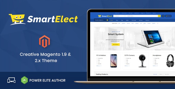 SmartElect v100.1.0 - Responsive Magento 1 & 2 Theme