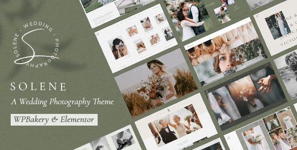 Solene v2.2.1 - Wedding Photography WordPress Theme