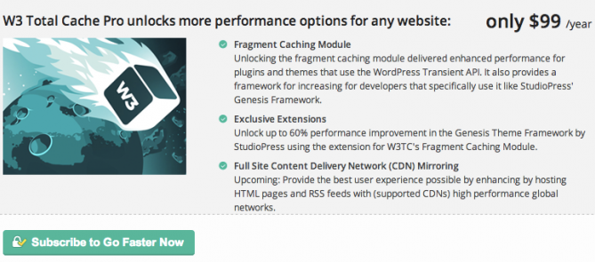 W3 Total Cache Pro v0.14.1 Nulled – WP Cache Plugin