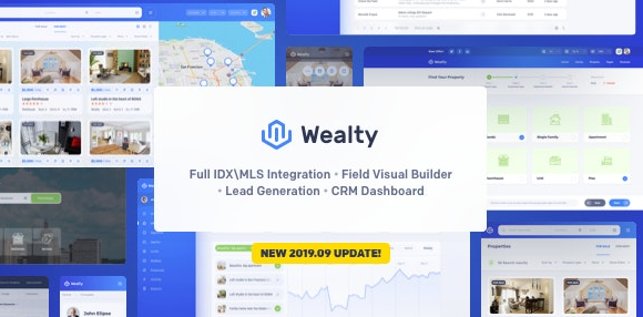 Wealty v3.1 - Multipurpose Real Estate WordPress Theme