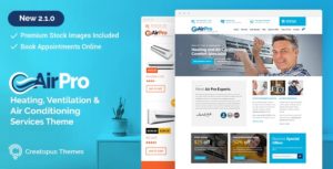 AirPro – Heating and Air conditioning WordPress Theme for Maintenance Services v2.6.4 nulled