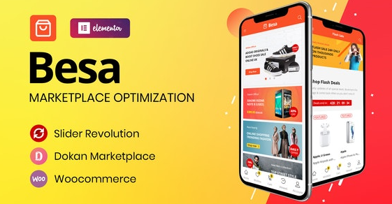 Besa v1.2 - Elementor Marketplace WooCommerce Theme