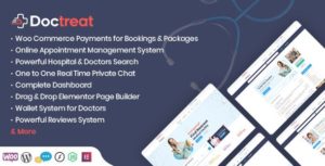 Doctreat &#8211; Doctors Directory WordPress Theme v1.1.3 nulled