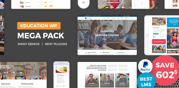 Education Pack v2.2 - Education Learning WordPress Theme