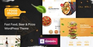 Foodmood – Cafe &amp; Delivery WordPress Theme v1.1.2 Nulled