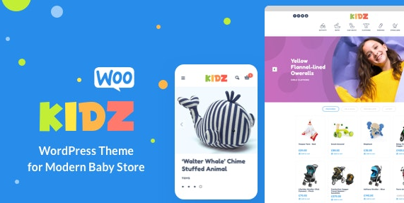 KIDZ v3.1 - Baby Shop & Kids Store WordPress WooCommerce Theme