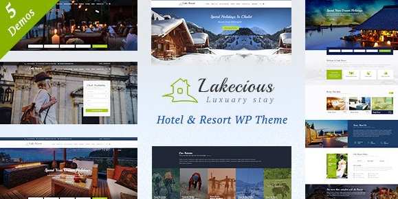 Lakecious v3.0 - Resort and Hotel WordPress Theme