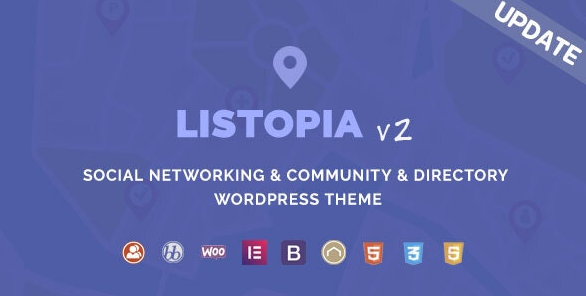 Listopia v2.1.9 - Directory, Community WP Theme Nulled