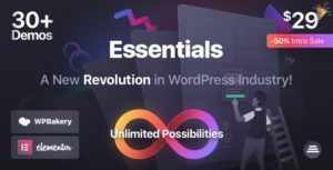 Essentials | Multipurpose WordPress Theme v1.1.6 Nulled