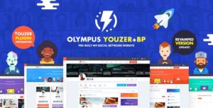 Olympus – Powerful BuddyPress Theme for Social Networking v3.9.1 nulled