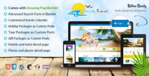 Trendy Travel &#8211; Tour Travel WordPress Agency Theme v5.0 nulled