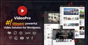 VideoPro – Video WordPress Theme v2.3.7.2 nulled