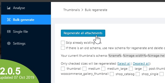 WordPress Real Thumbnail Generator v2.4.1