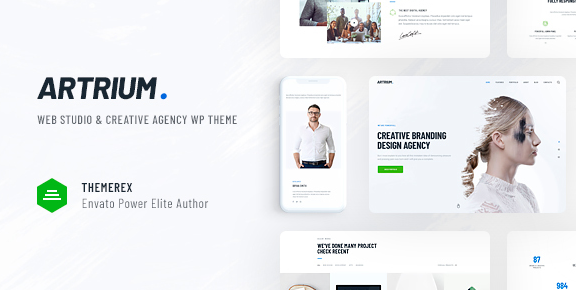 Artrium v1.0.4 | Creative Agency & Web Studio WordPress Theme