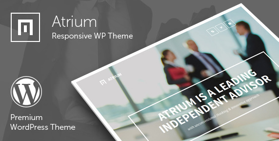 Atrium v2.6 - Finance Consulting WordPress Theme