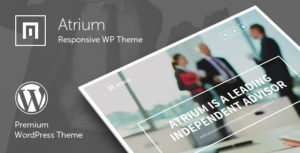 Atrium – Finance Consulting WordPress Theme v2.6 nulled