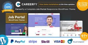 Careerfy – Job Board WordPress Theme v4.9.0 nulled