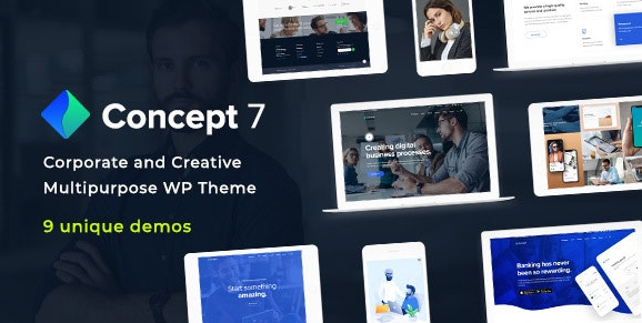 Concept Seven v1.10 - Responsive Multipurpose WordPress Theme