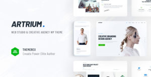 Artrium | Creative Agency &amp; Web Studio WordPress Theme v1.0.4 nulled