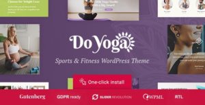 Do Yoga – Fitness Studio &amp; Yoga Club WordPress Theme v1.1.2 nulled
