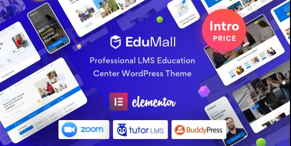 EduMall v1.3.2 - Professional LMS Education Center WordPress Theme