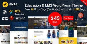 Eikra Education – Education WordPress Theme v4.2 nulled
