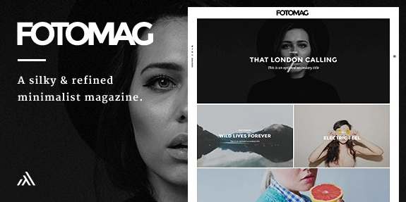 Fotomag v2.0.5 - A Silky Minimalist Blogging Magazine WordPress Theme
