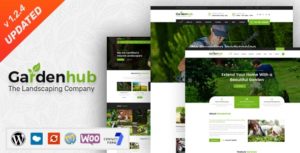 Garden HUB – Lawn &amp; Landscaping WordPress Theme v1.2.5 nulled
