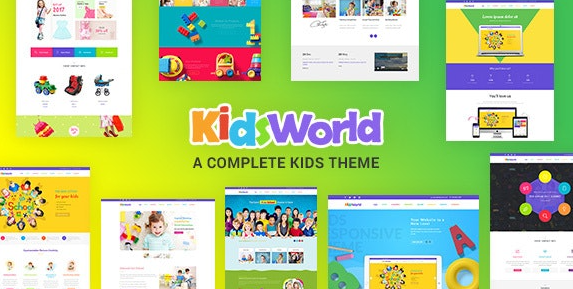 Kids Heaven v2.6 - Children WordPress Theme
