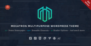 Megatron &#8211; Responsive MultiPurpose WordPress Theme v3.5 nulled
