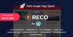 Reco – Minimal Theme for Freebies v4.5.8 nulled