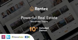 Rentex – Real Estate WordPress Theme v1.6.5 nulled