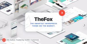 TheFox | Responsive Multi-Purpose WordPress Theme v3.9.9.9.6 Nulled