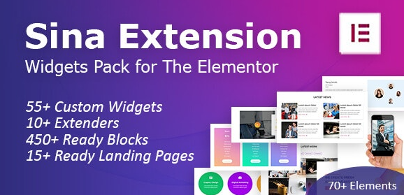 SEFE v1.6.4 - Sina Extension for Elementor