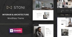 Stoni – Architecture Agency WordPress Theme v1.1.2 nulled