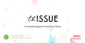 The Issue – Versatile Magazine WordPress Theme v1.5.4.2 Nulled