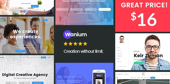 Wanium v1.7.2 - A Elegant Multi-Concept Theme