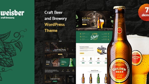 Weisber v1.1.6 - Craft Beer & Brewery WordPress Theme