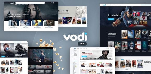 Vodi v1.2.4 - Video WordPress Theme for Movies & TV Shows