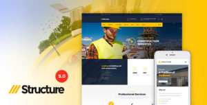 Structure – Construction WordPress Theme v7.0.2 nulled