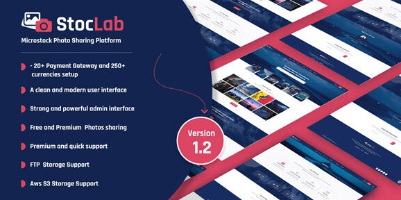 StocLab - Microstock Photo Sharing Platform