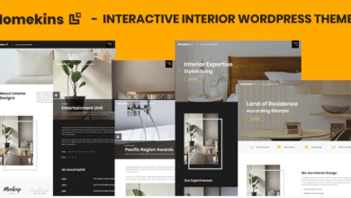 Homekins - Interior WordPress Theme