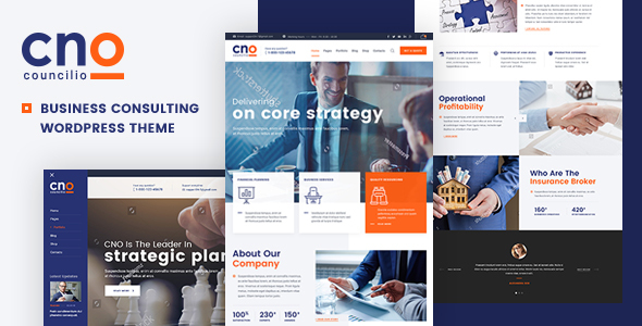 Councilio v1.1.0 - Business and Financial Consulting Theme
