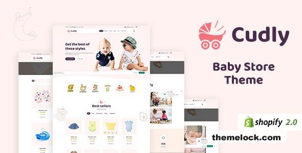 Cudly - Toys Store, New Born Babies Shopify Theme