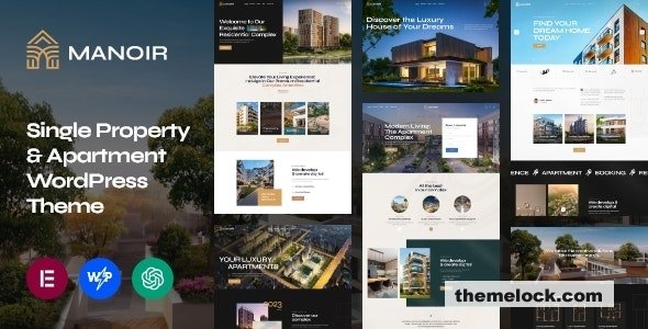 Manoir v1.0 - Single Property & Apartment WordPress Theme